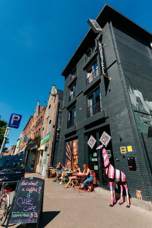 Cube Hostel Лёвен Экстерьер фото